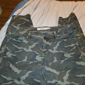 Camo jeans